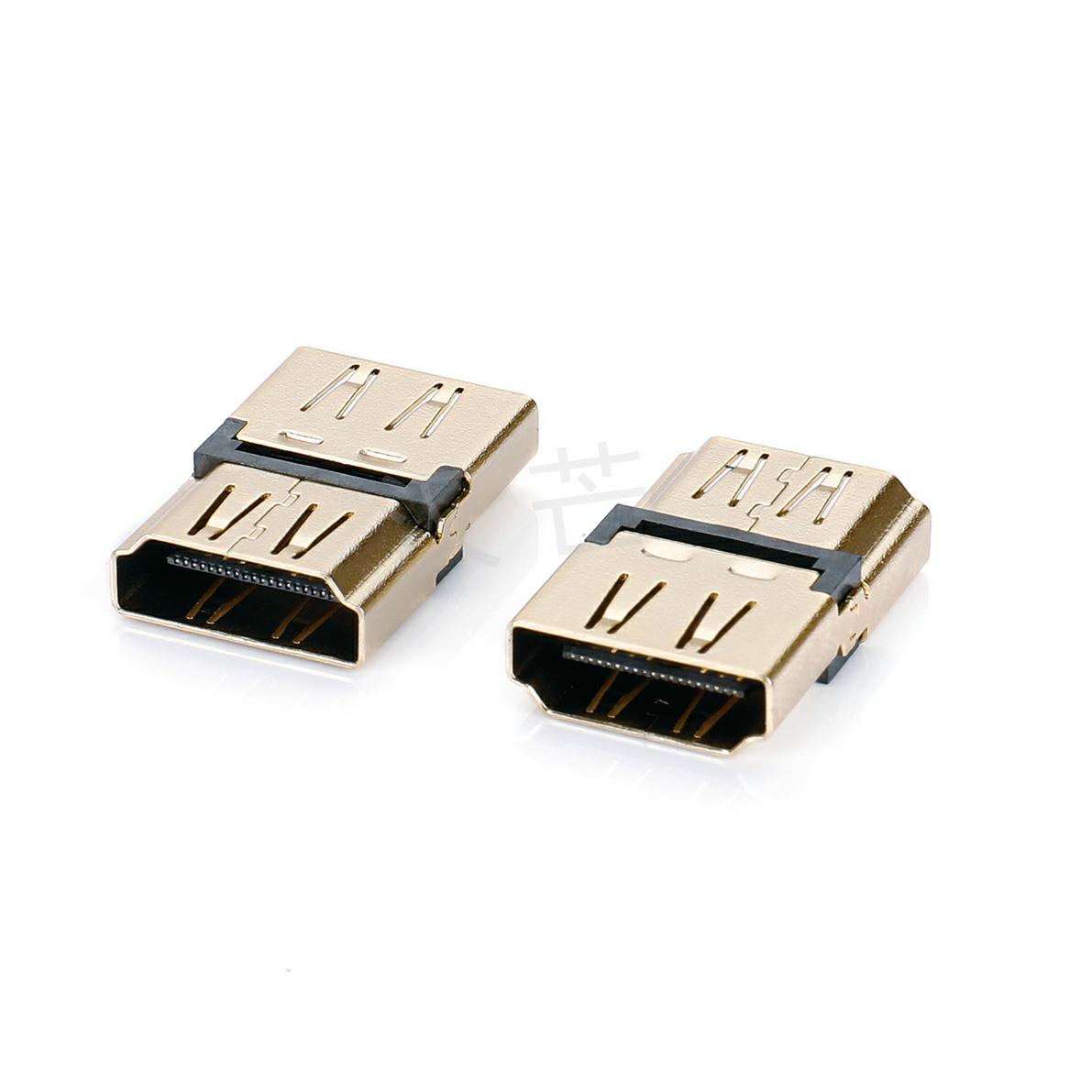 HDMI A母对A母转接头