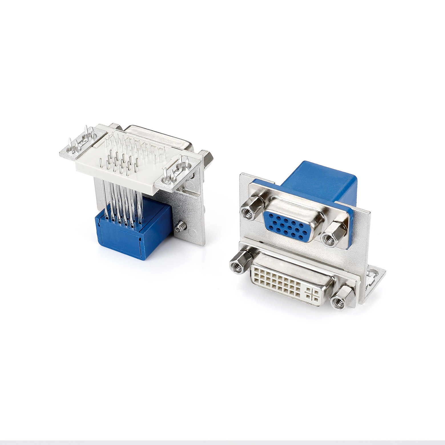  HDR 15母+DVI 24+5 锌合金支架