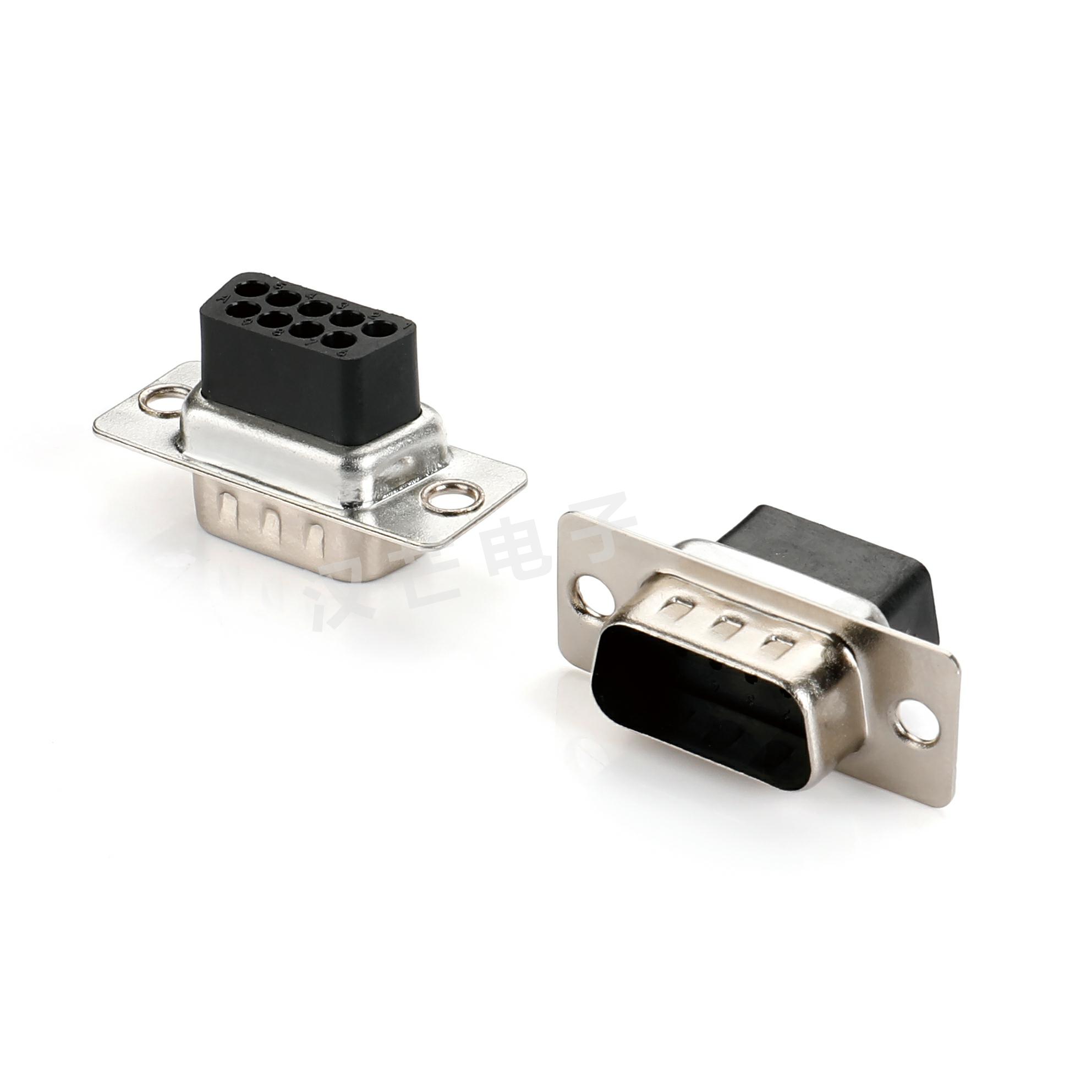 Dsub 打端式crimp 9公光孔