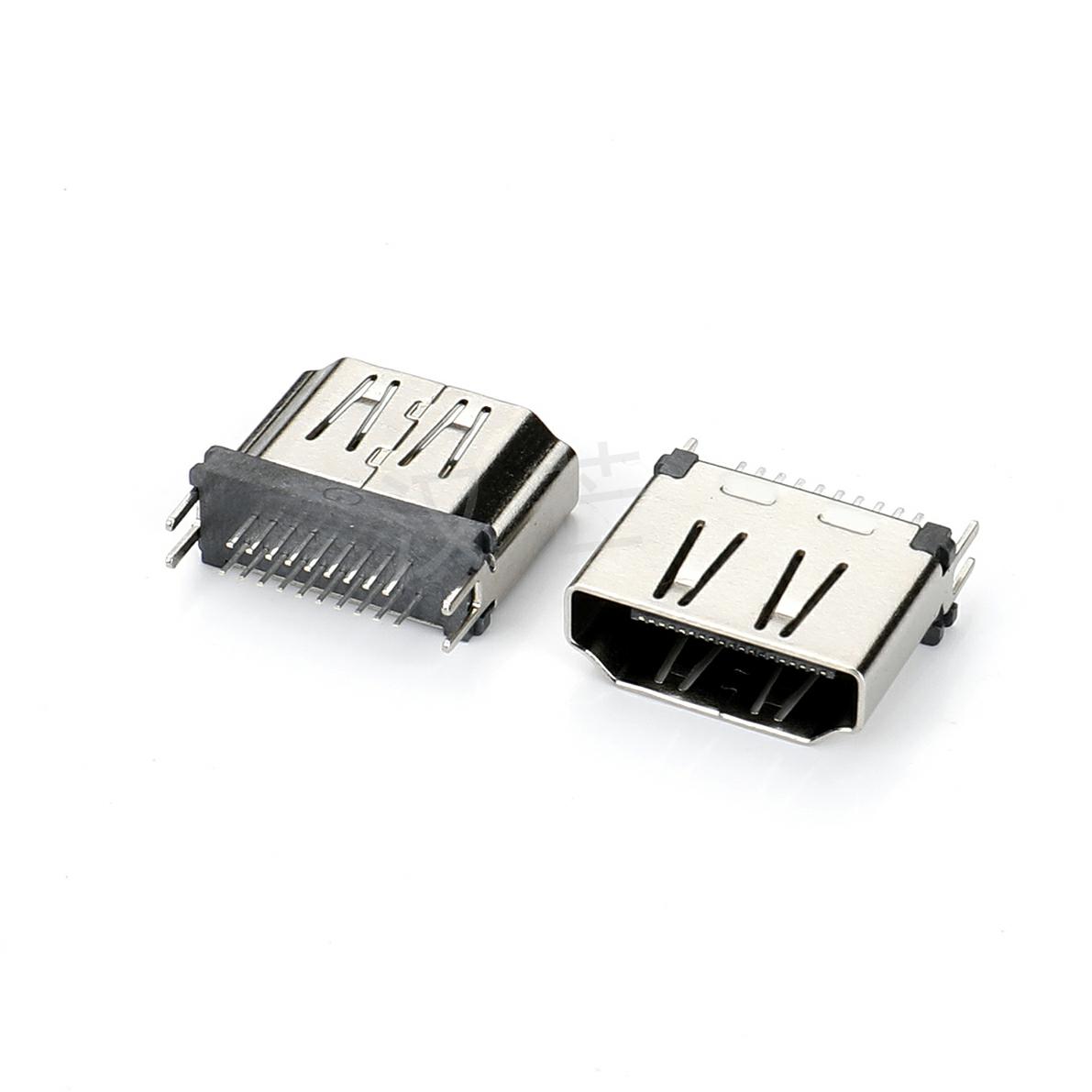 HDMI AF 夹板直针型